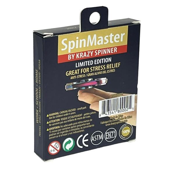 Fidget Spinner Rainbow SpinMaster Limited Edition Hand Spin Toy Stress Reducer! - Picture 4 of 11